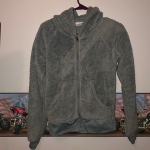 Fuzzy Columbia jacket